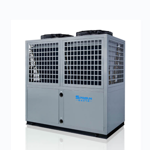 Sistema di riscaldamento e raffreddamento degli ambienti con pompa di calore aria-acqua commerciale da 42-70 KW